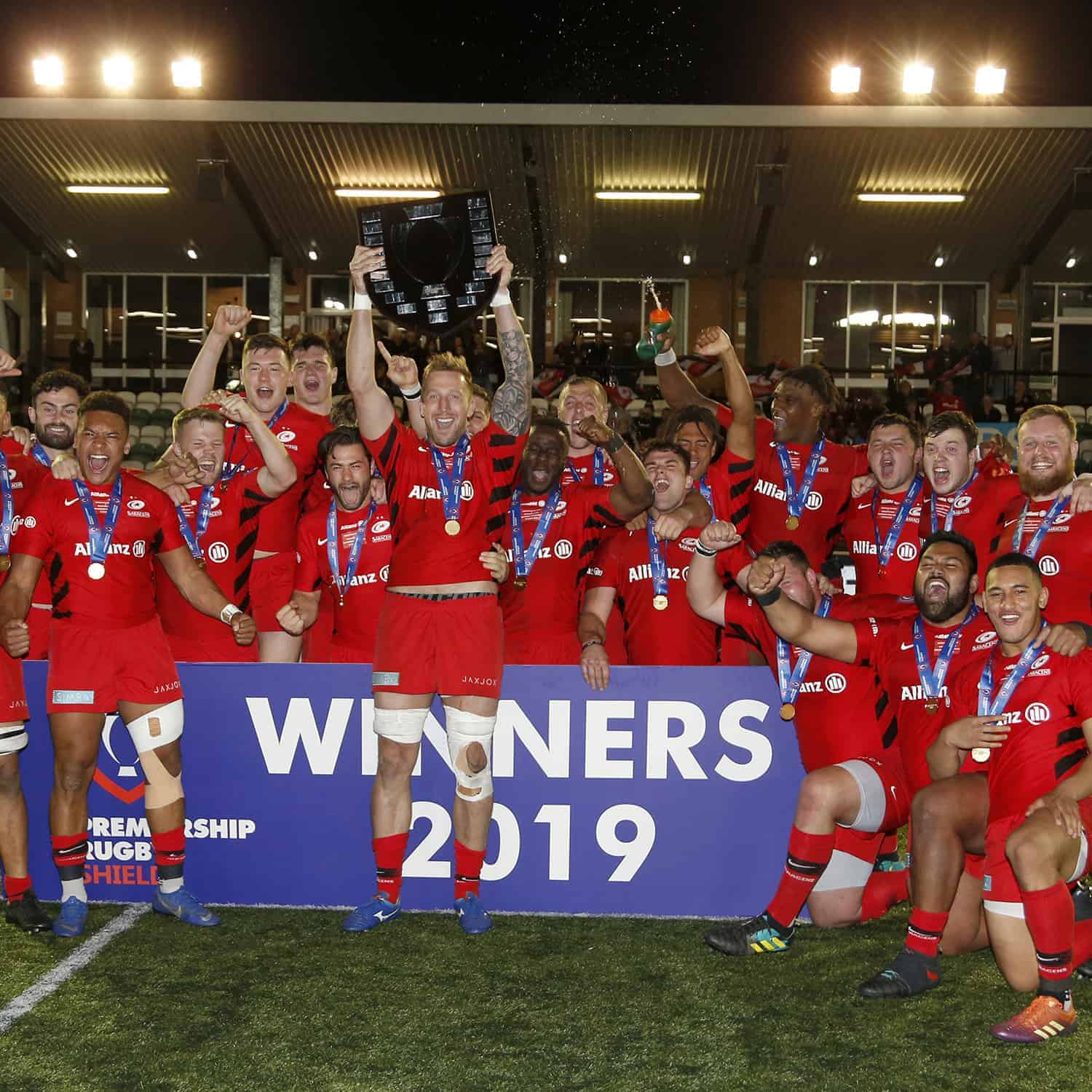 Newcastle Falcons A V Saracens Stormpremiership Rugby Shield