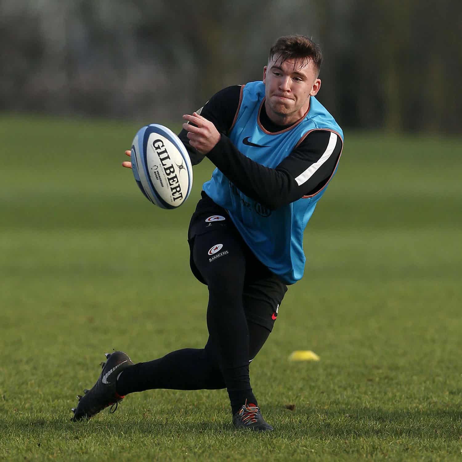 Saracens training