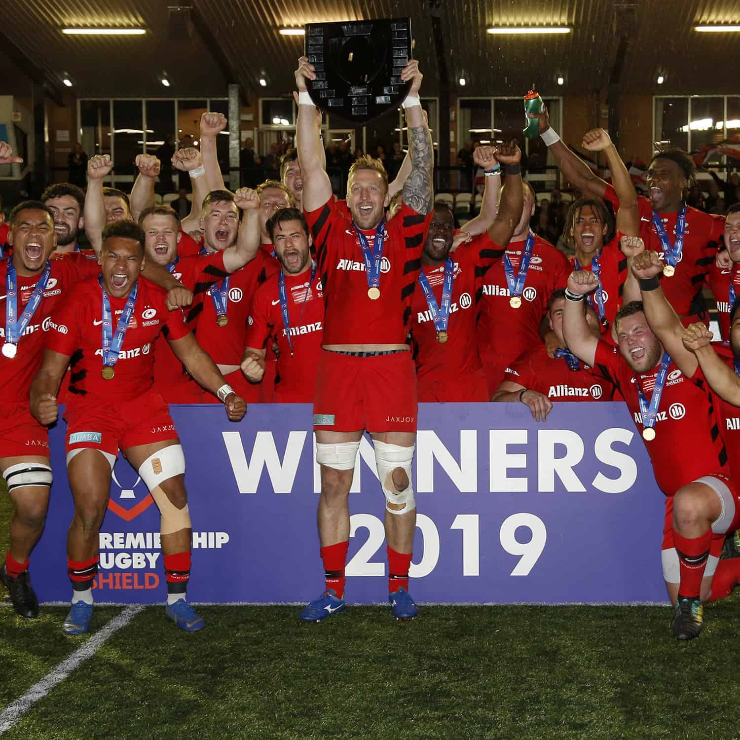 Newcastle Falcons A V Saracens Stormpremiership Rugby Shield