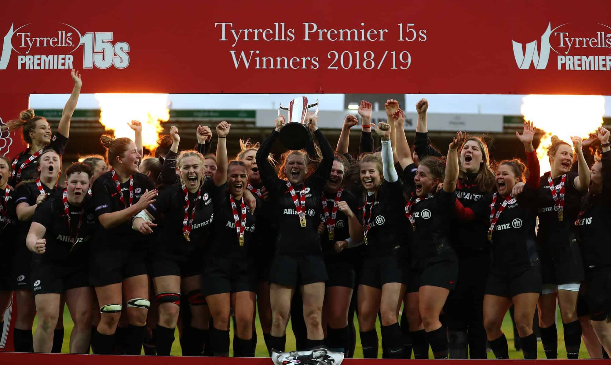 Saracens v harlequins tyrrells premier 15s final