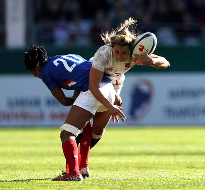 France V England Women's Six Nations Tournament