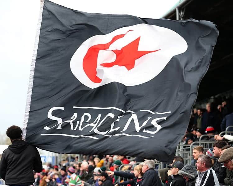 Saracens v leicester tigersgallagher premiership