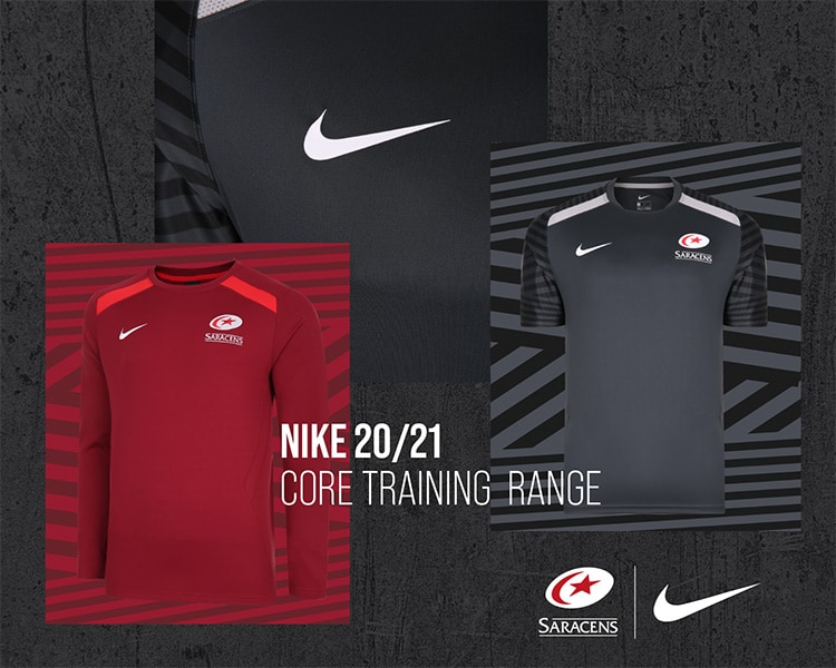 Saracens hot sale nike kit