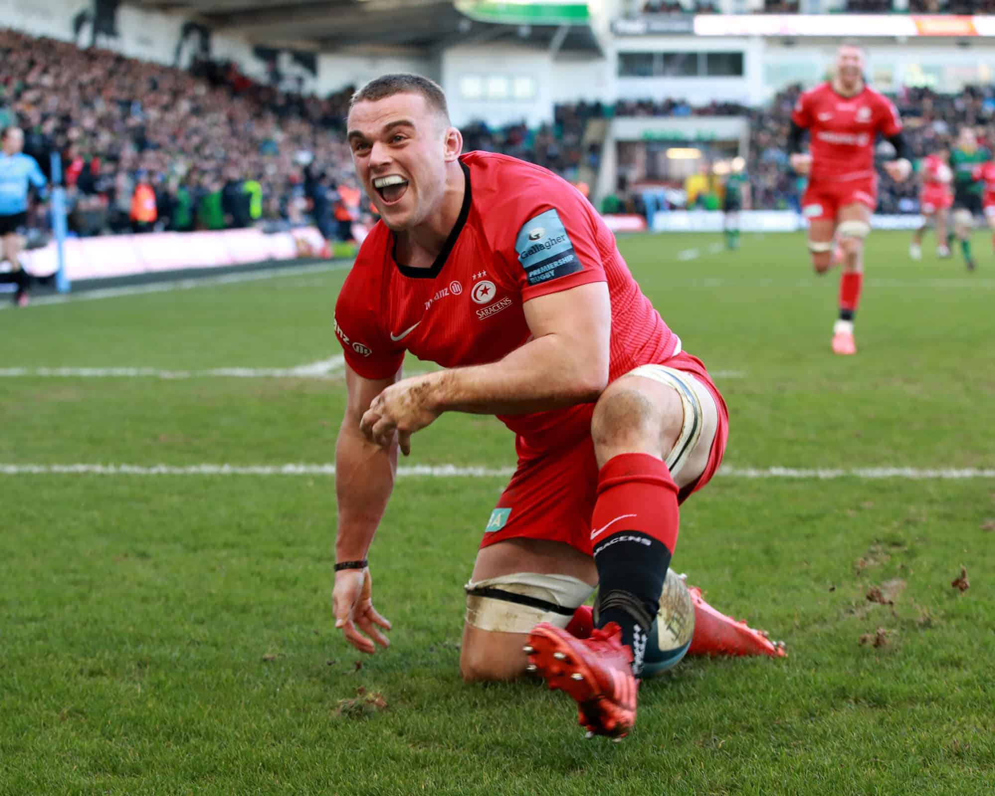 Northampton saints v saracens gallagher premiership rugby