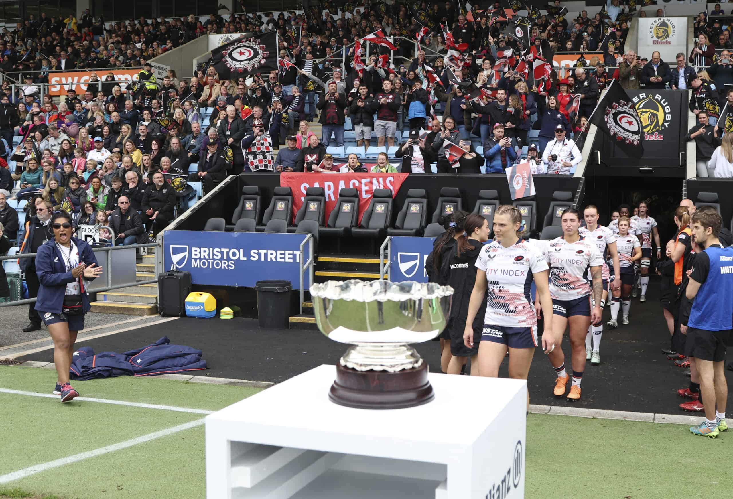 Exeter Chiefs Women V Saracens Womenrugby Union 2022/23allianz Cup Final