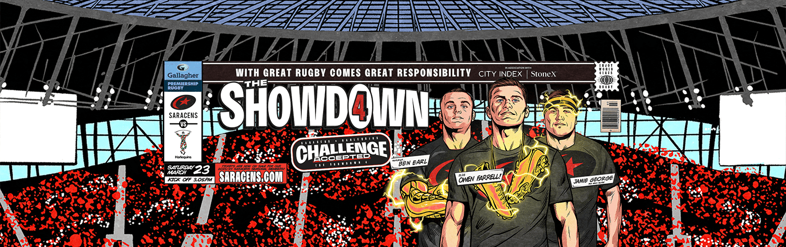 Match Day Guide - The Showdown 2, in association with City Index - Saracens