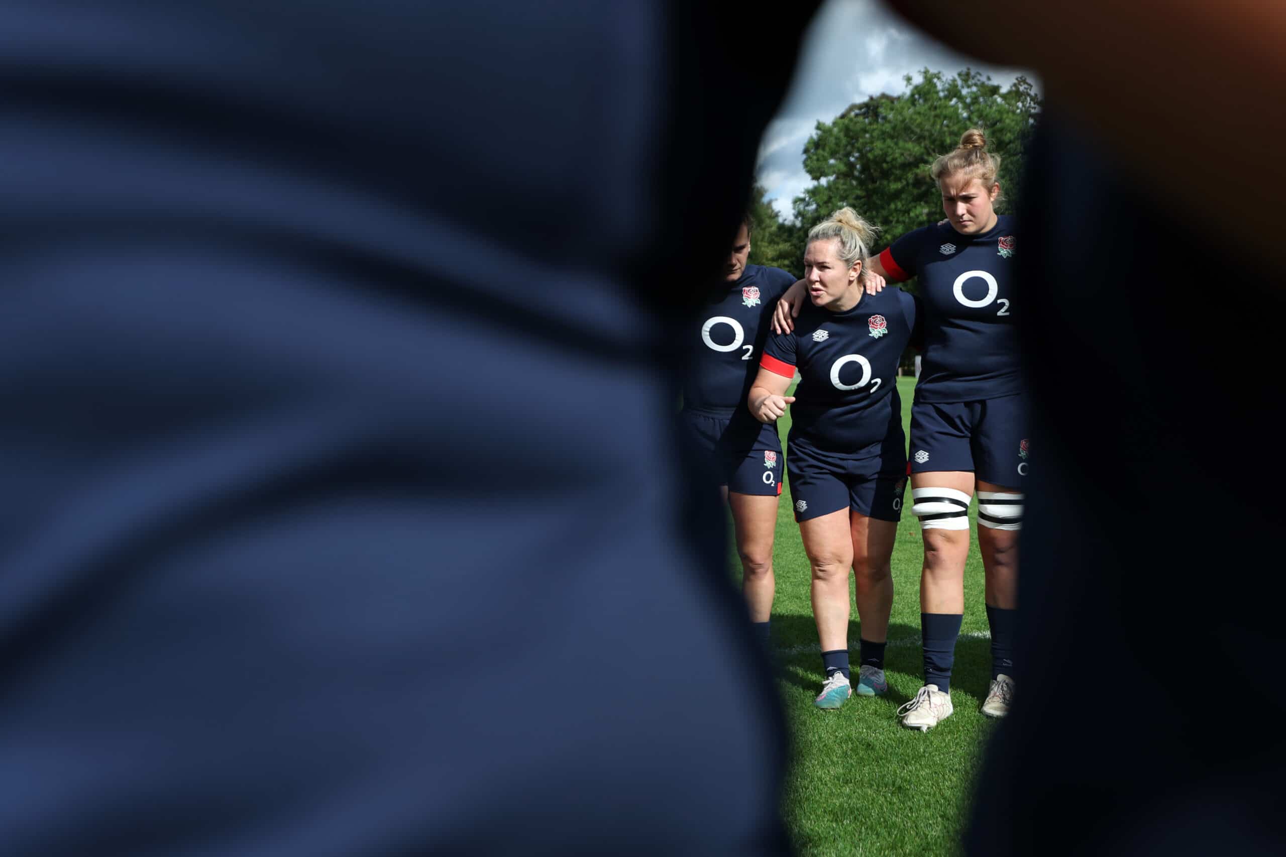 England Red Roses Training Session Exclusive Access