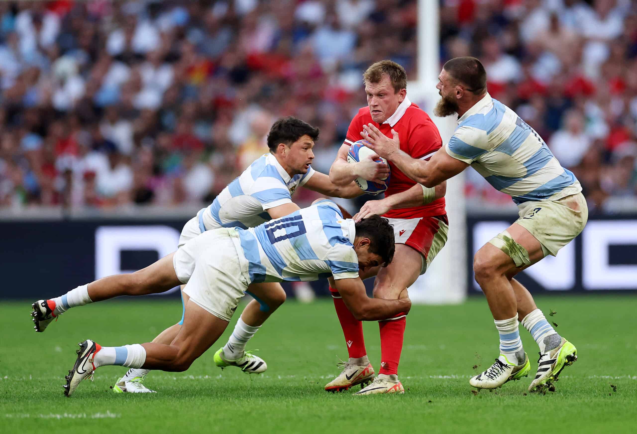 Wales V Argentina: Quarter Final Rugby World Cup France 2023