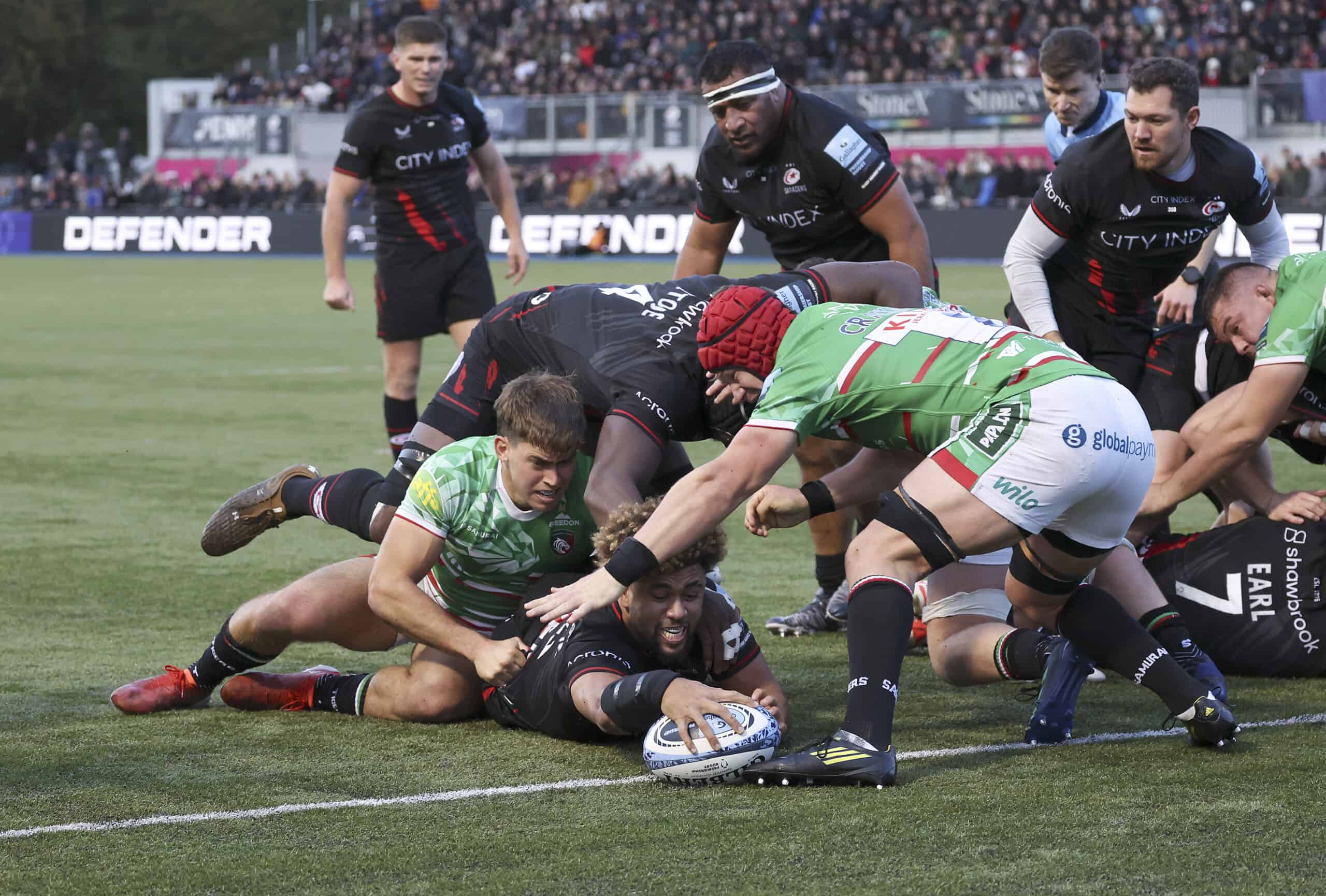 Saracens V Leicester Tigers Rugby Union 2023/2024