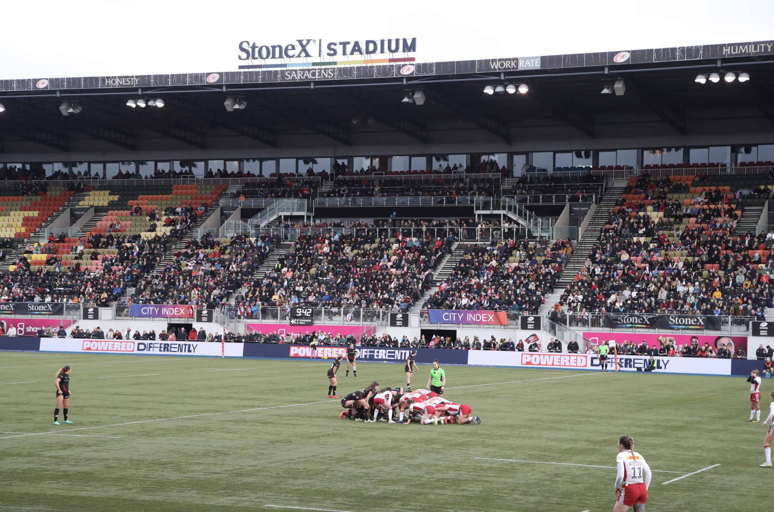 Saracens Women V Harequins Women Allianz Pwr Rugby Union