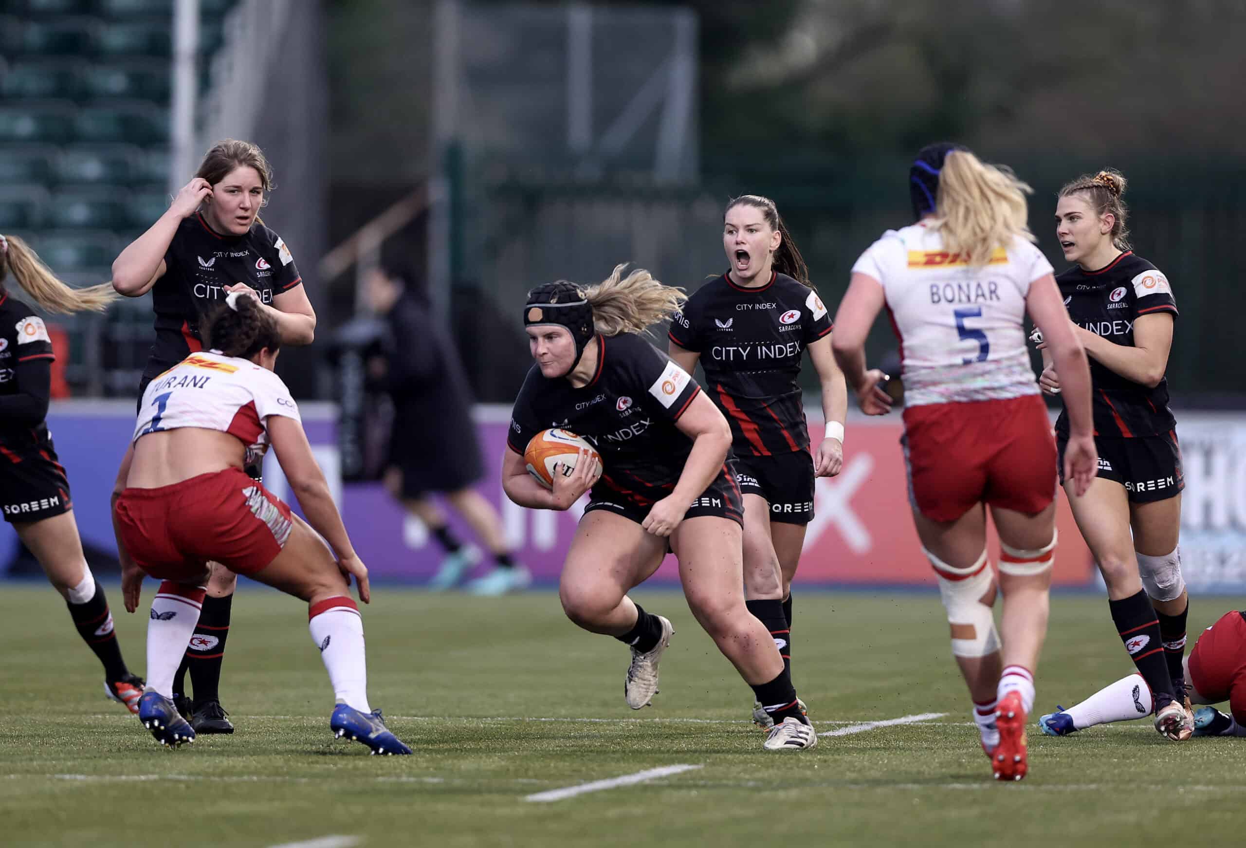 Saracens Women V Harequins Women Allianz Pwr Rugby Union