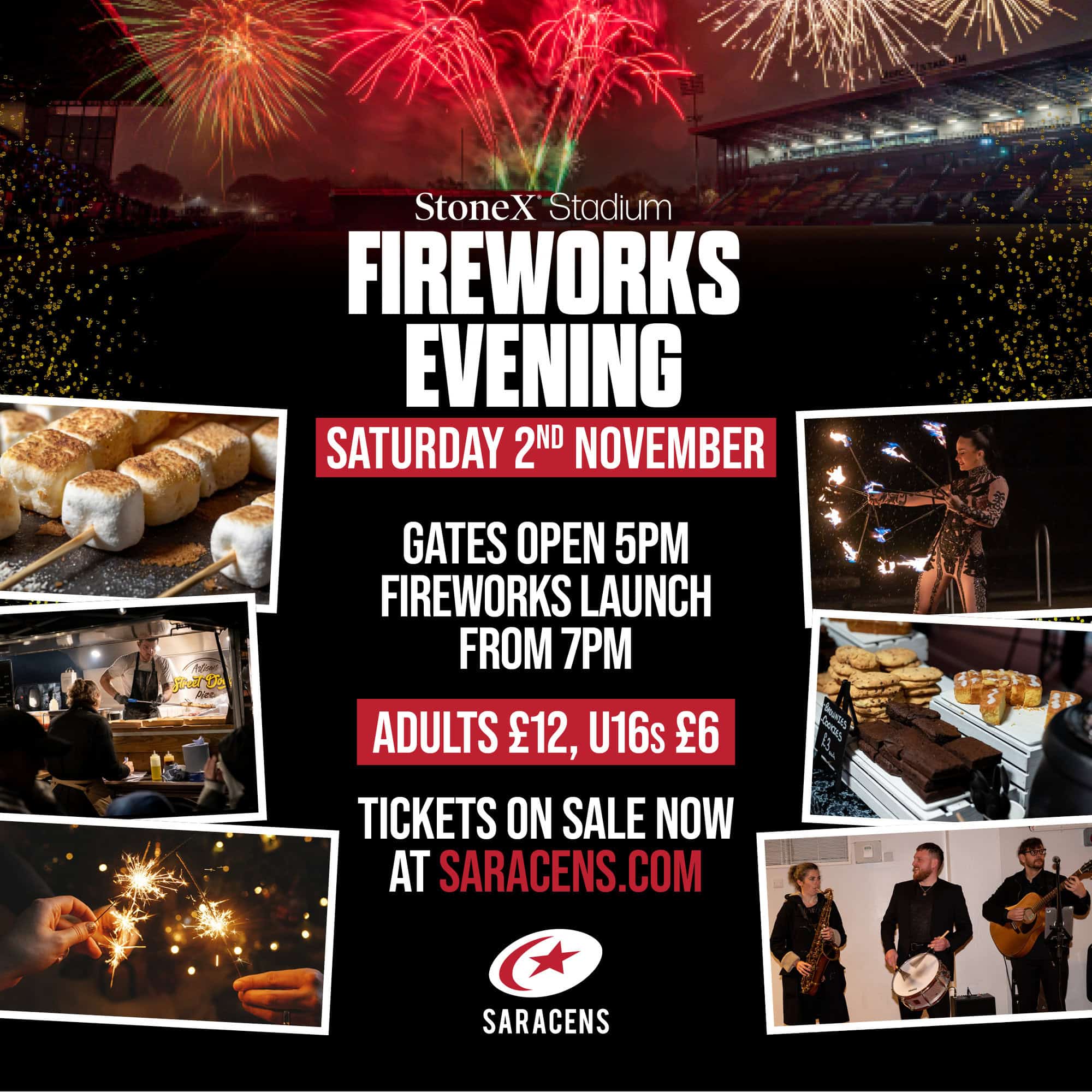 StoneX Stadium Fireworks Evening Is back