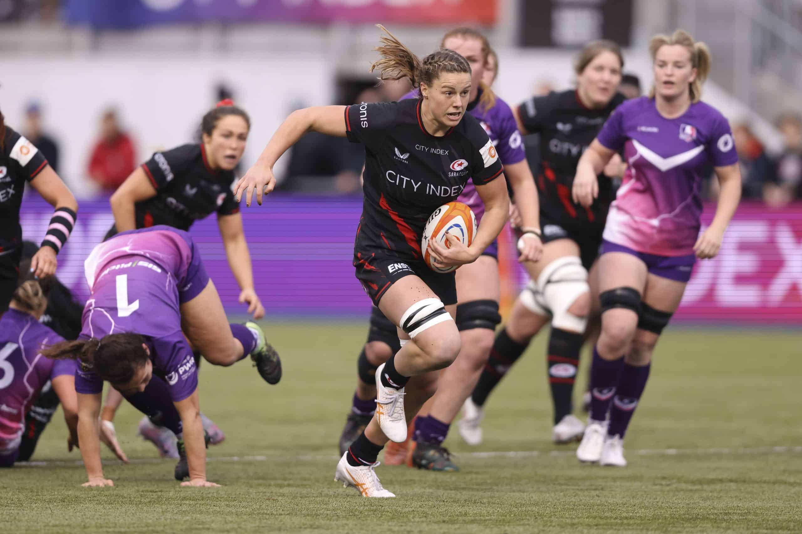 Saracens V Loughborough Lightning Allianz Pwr 2023/2024