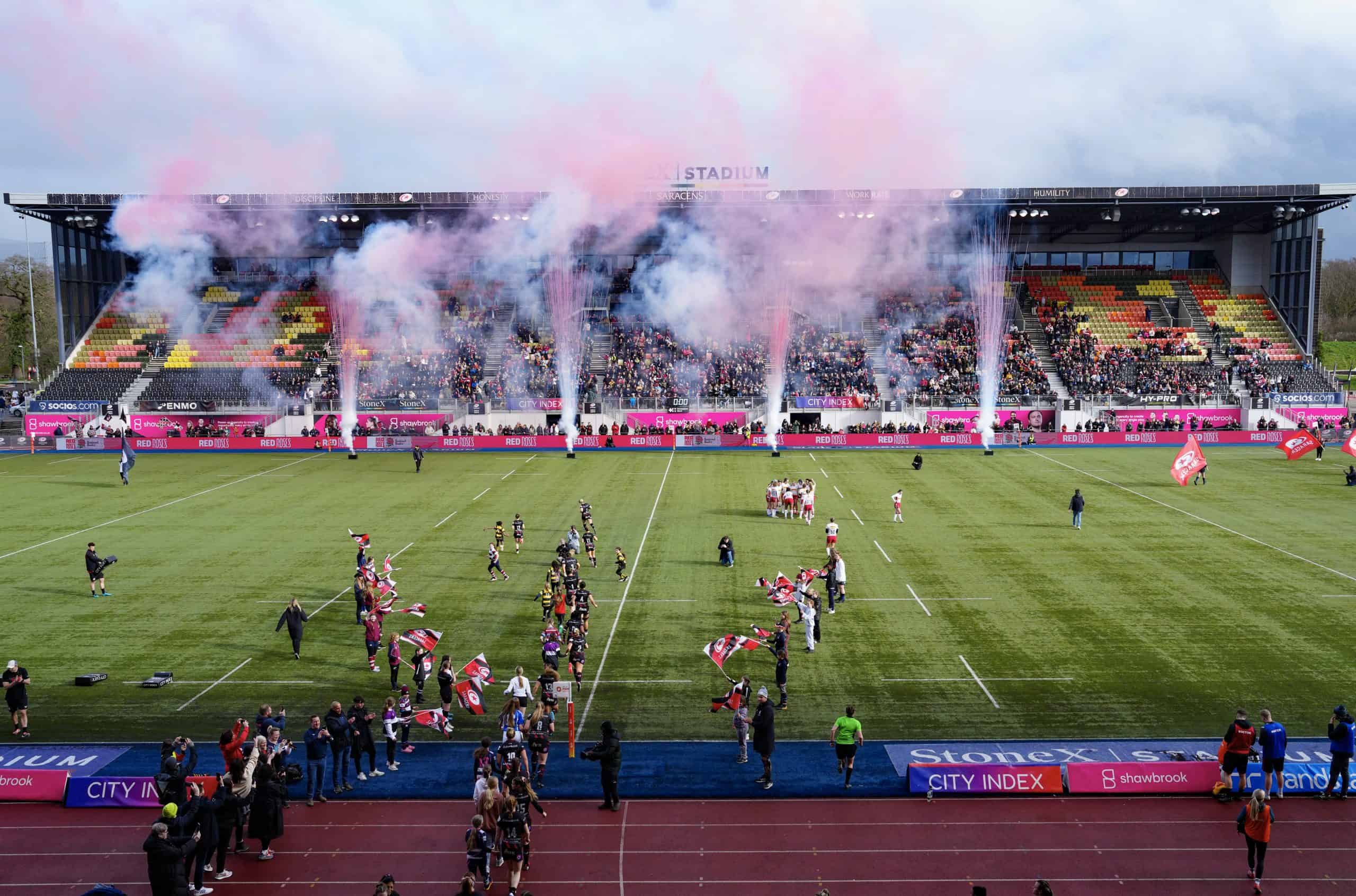 Saracens Women V Harequins Women Allianz Pwr Rugby Union