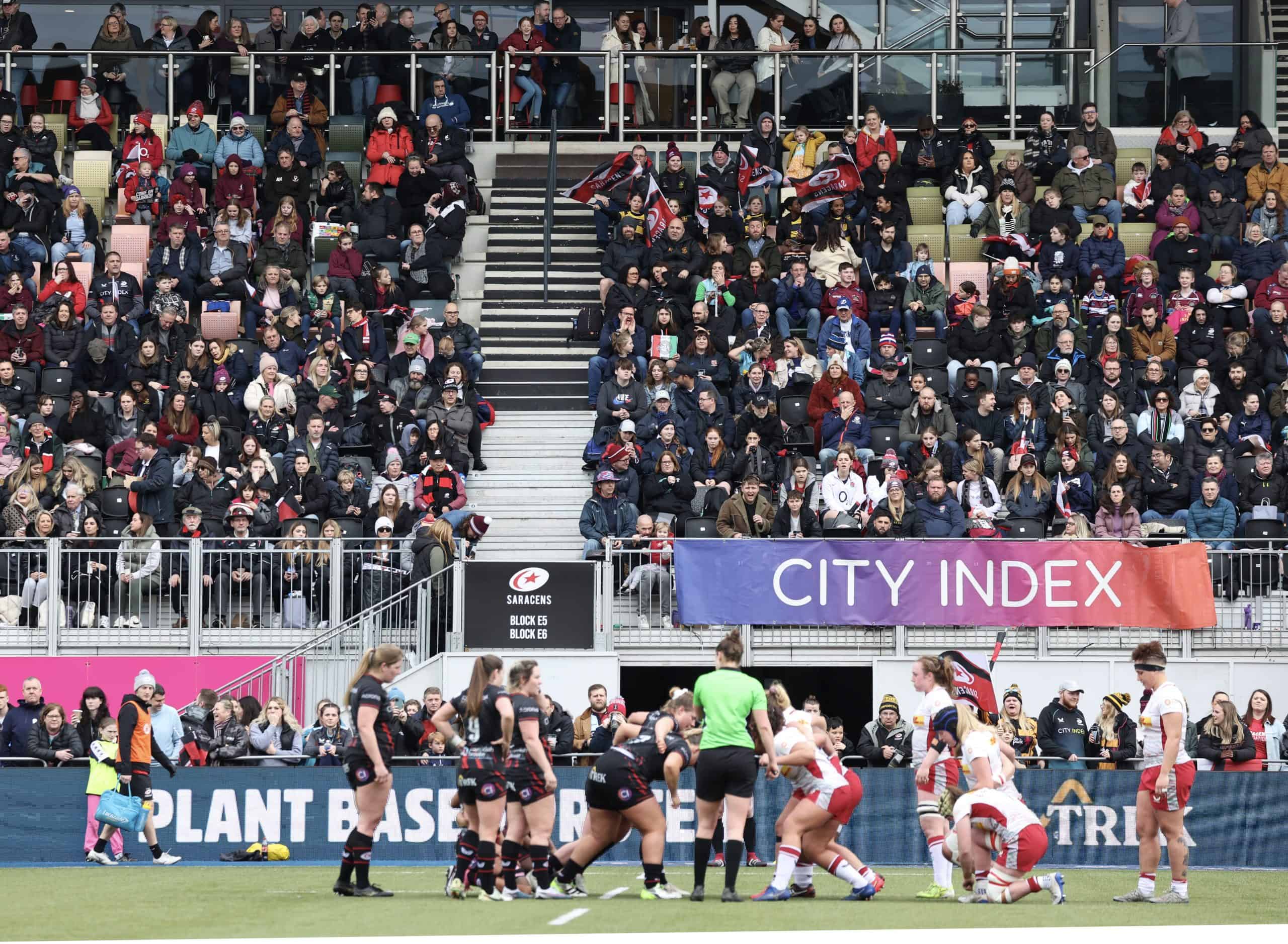 Saracens Women V Harequins Women Allianz Pwr Rugby Union