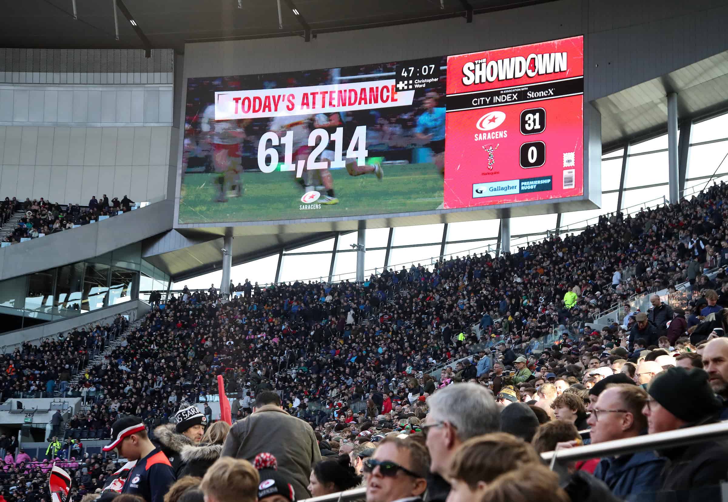 Saracens V Harequins Gallagher Premiership Rugby Union