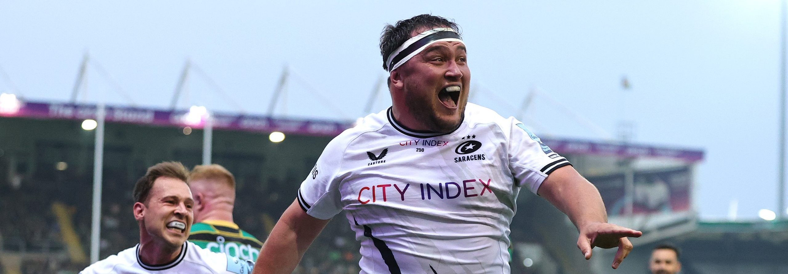 Northampton saints v saracens gallagher premiership rugby play off semi final