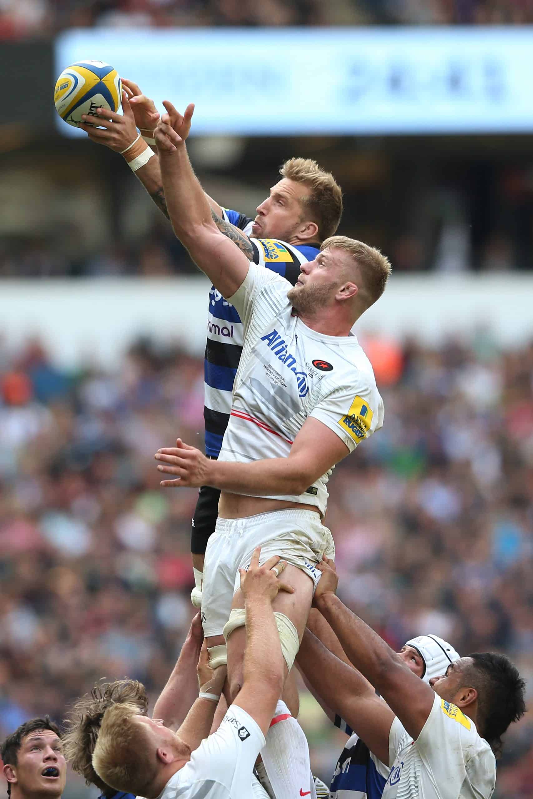 Bath rugby v saracens aviva premiership final