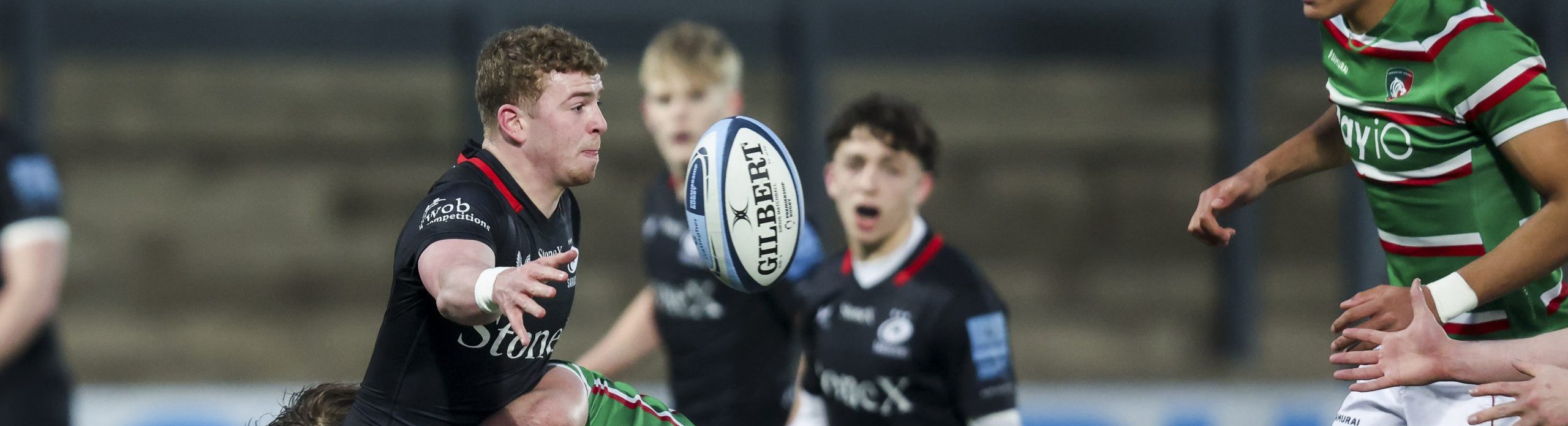 Premiership u.18s academy finals, rugby union, kingsholm, gloucester, uk 16 feb 2025