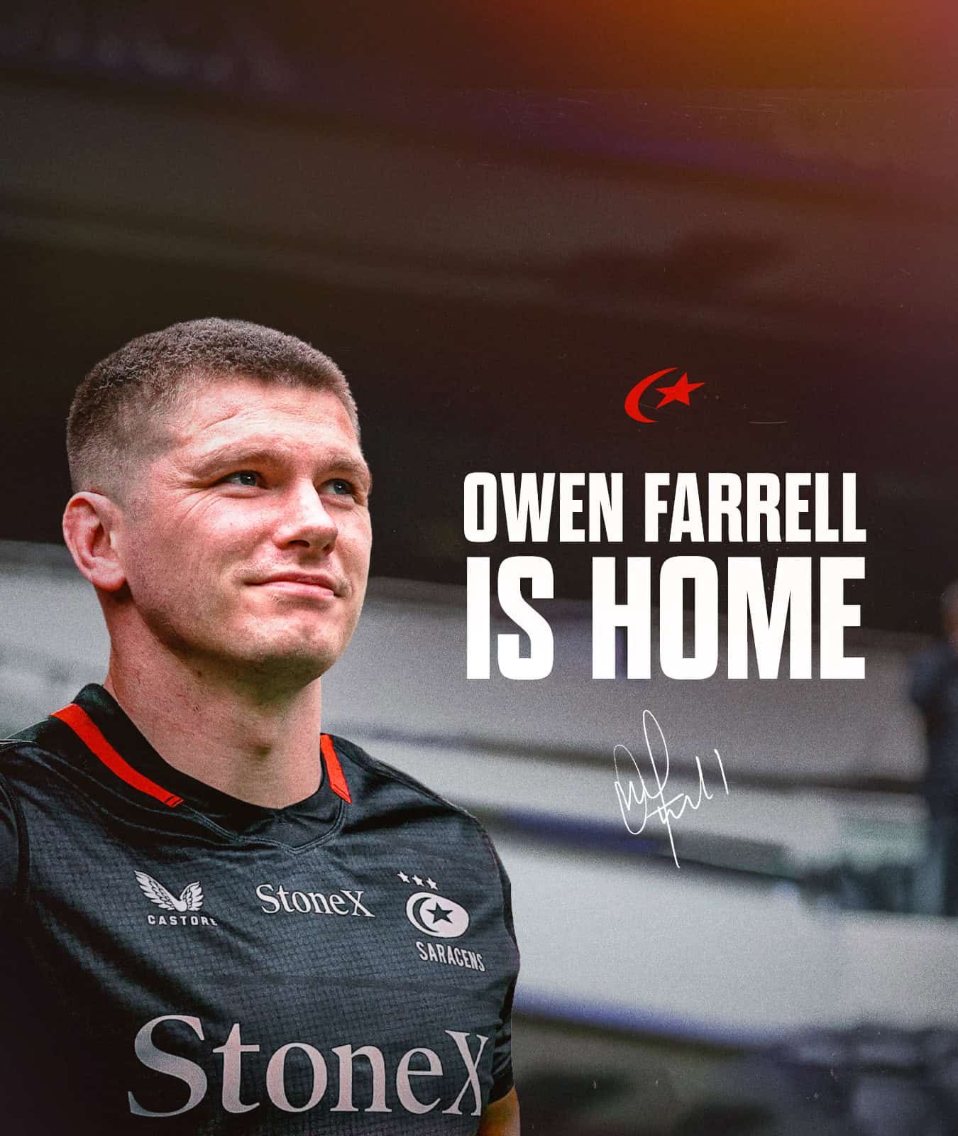 Owen Farrell is coming home!