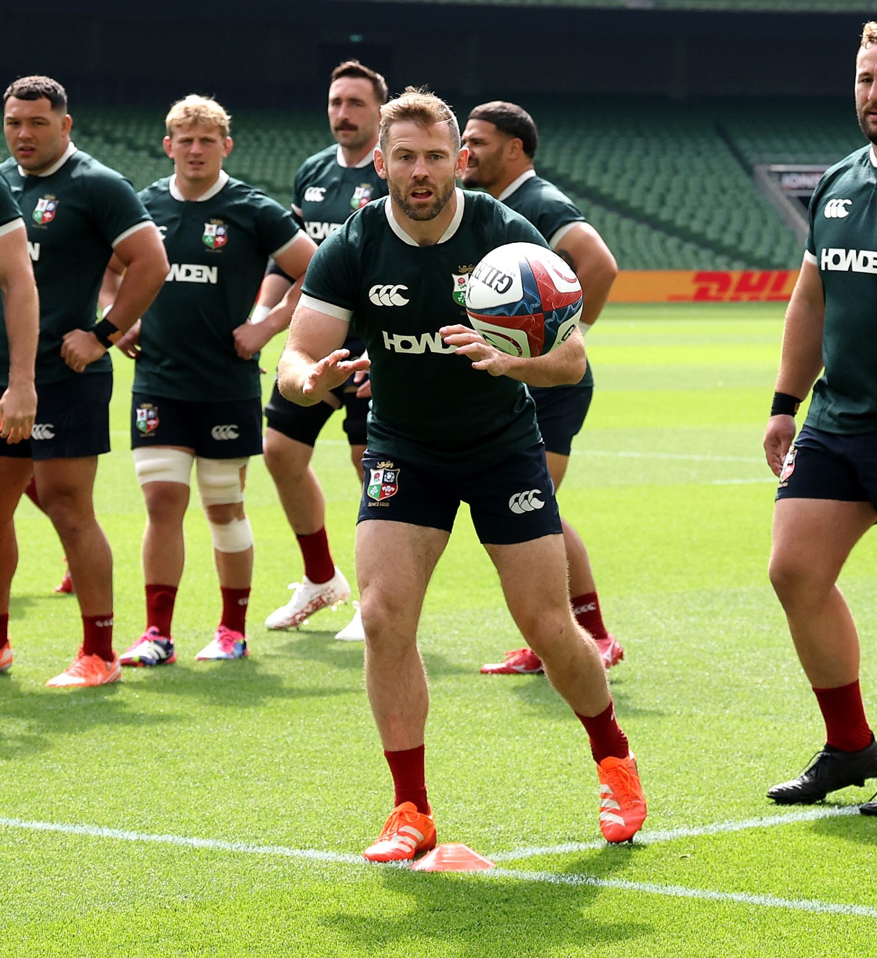 British & irish lions captain's run