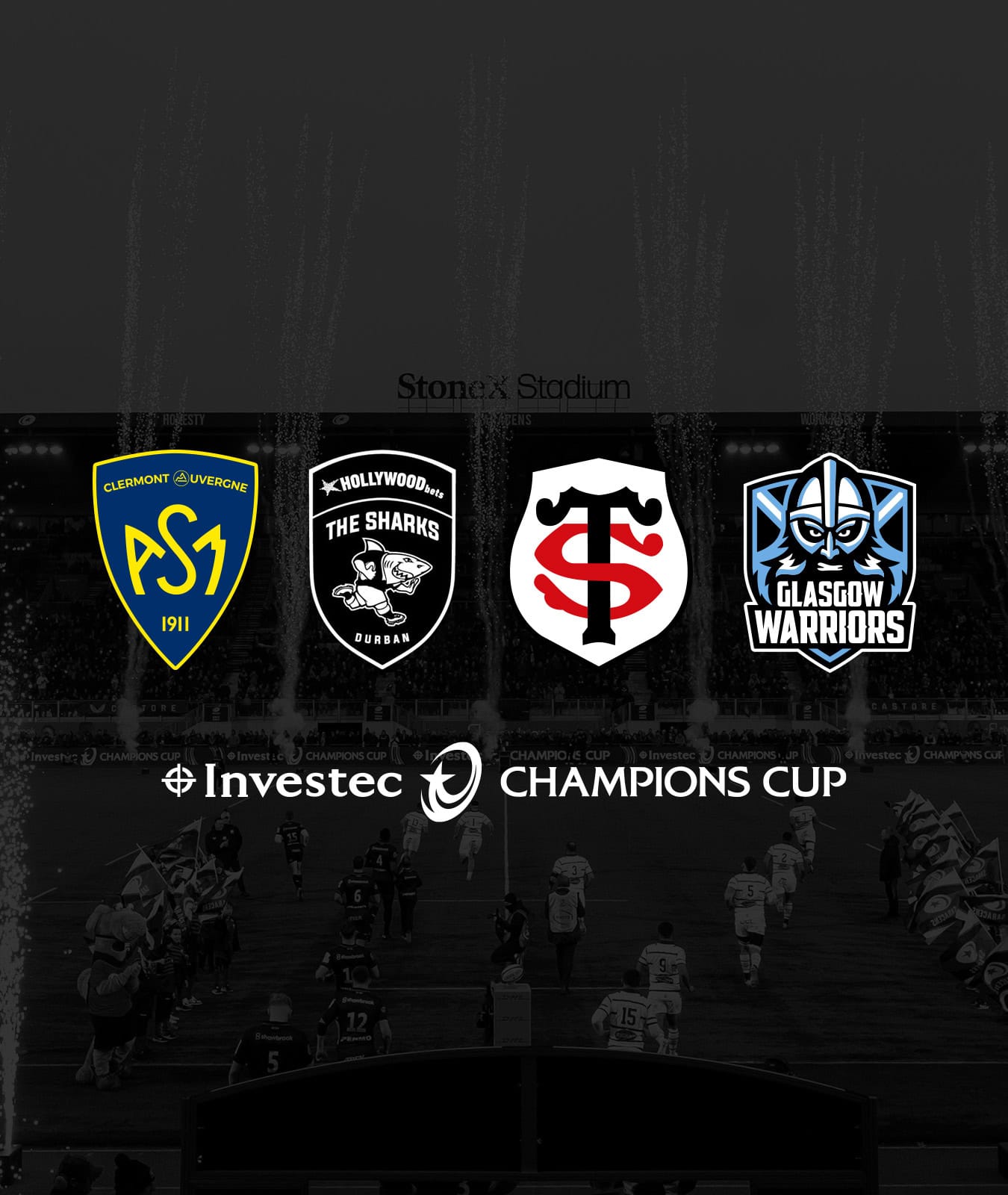 Saracens Men's Investec Champions Cup Fixtures!