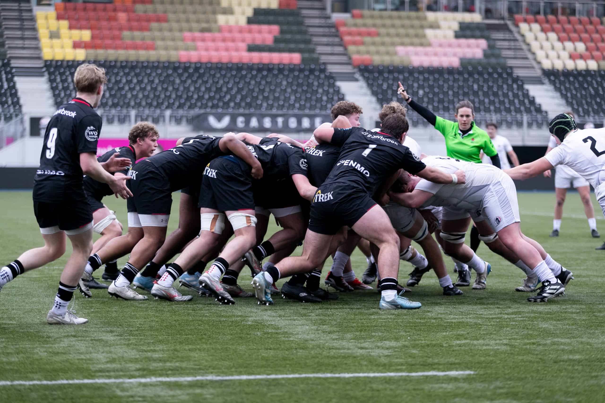 Saracens u18 v exeter chiefs u18 photo: juan gasparini / gaspafotos / saracens