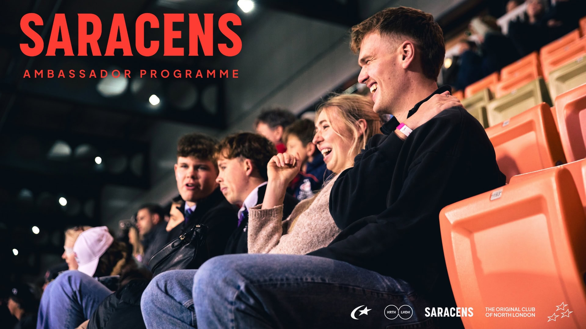 Become a saracens ambassador 1