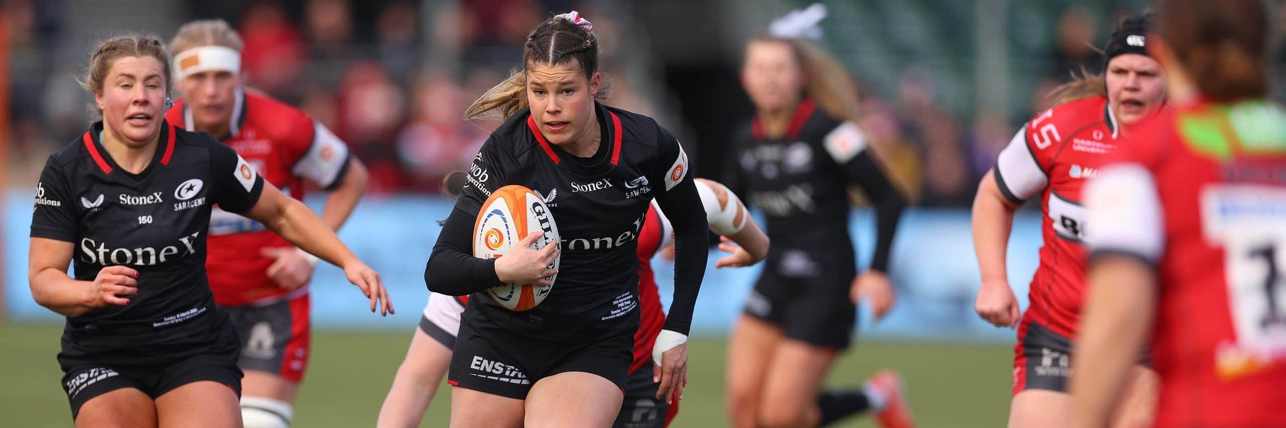 Gloucester hartpury v saracens premiership women's rugby final