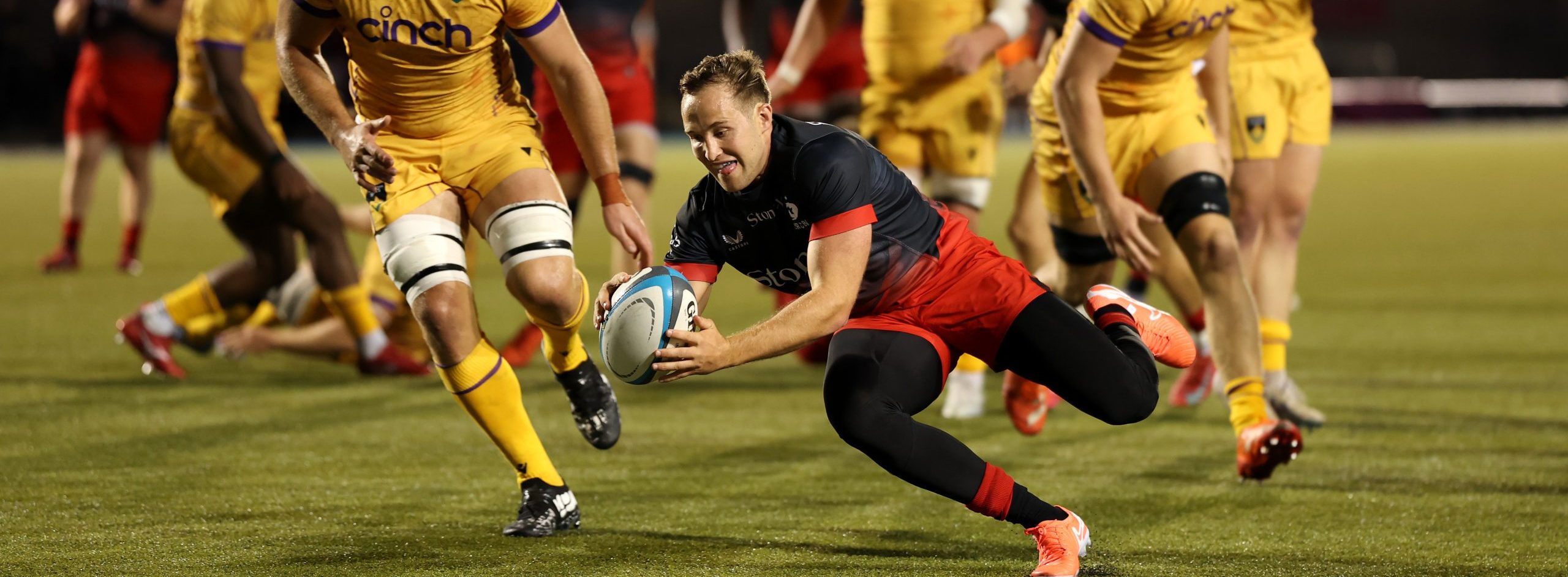 Saracens v northampton saints prem rugby cup