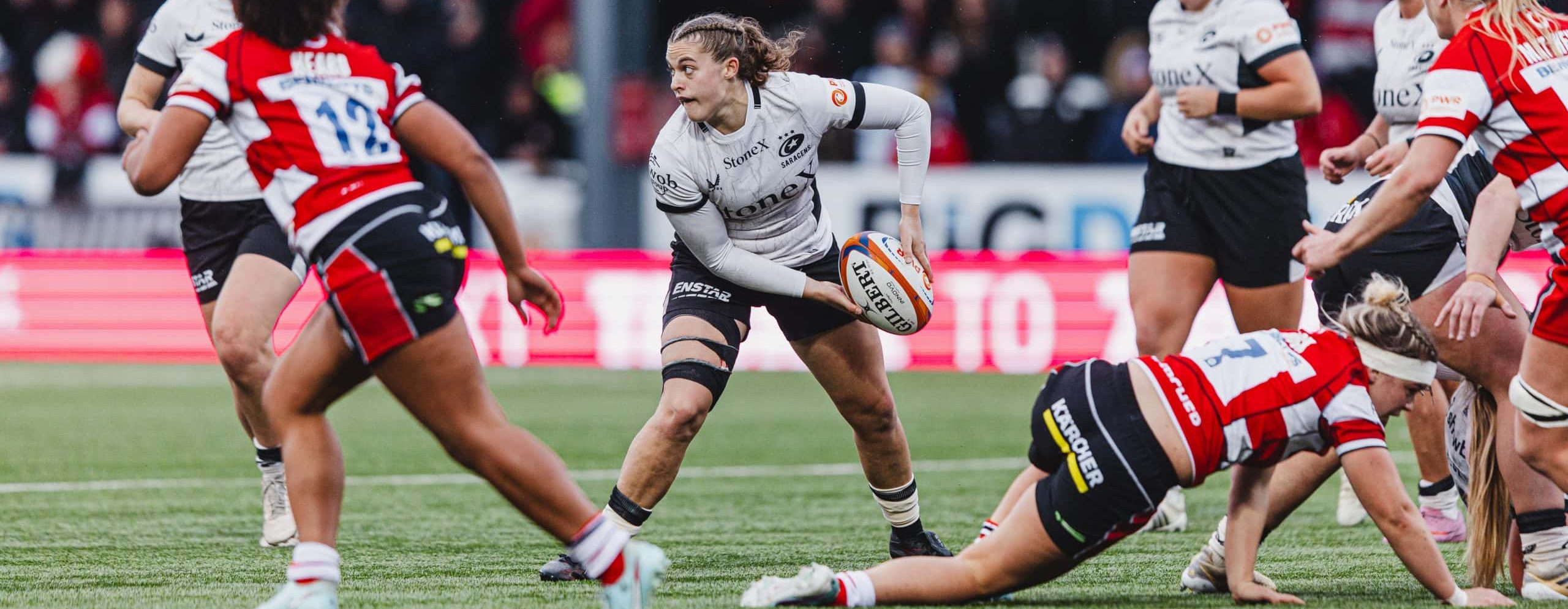 Gloucester hartpury women's v saracens women's 108