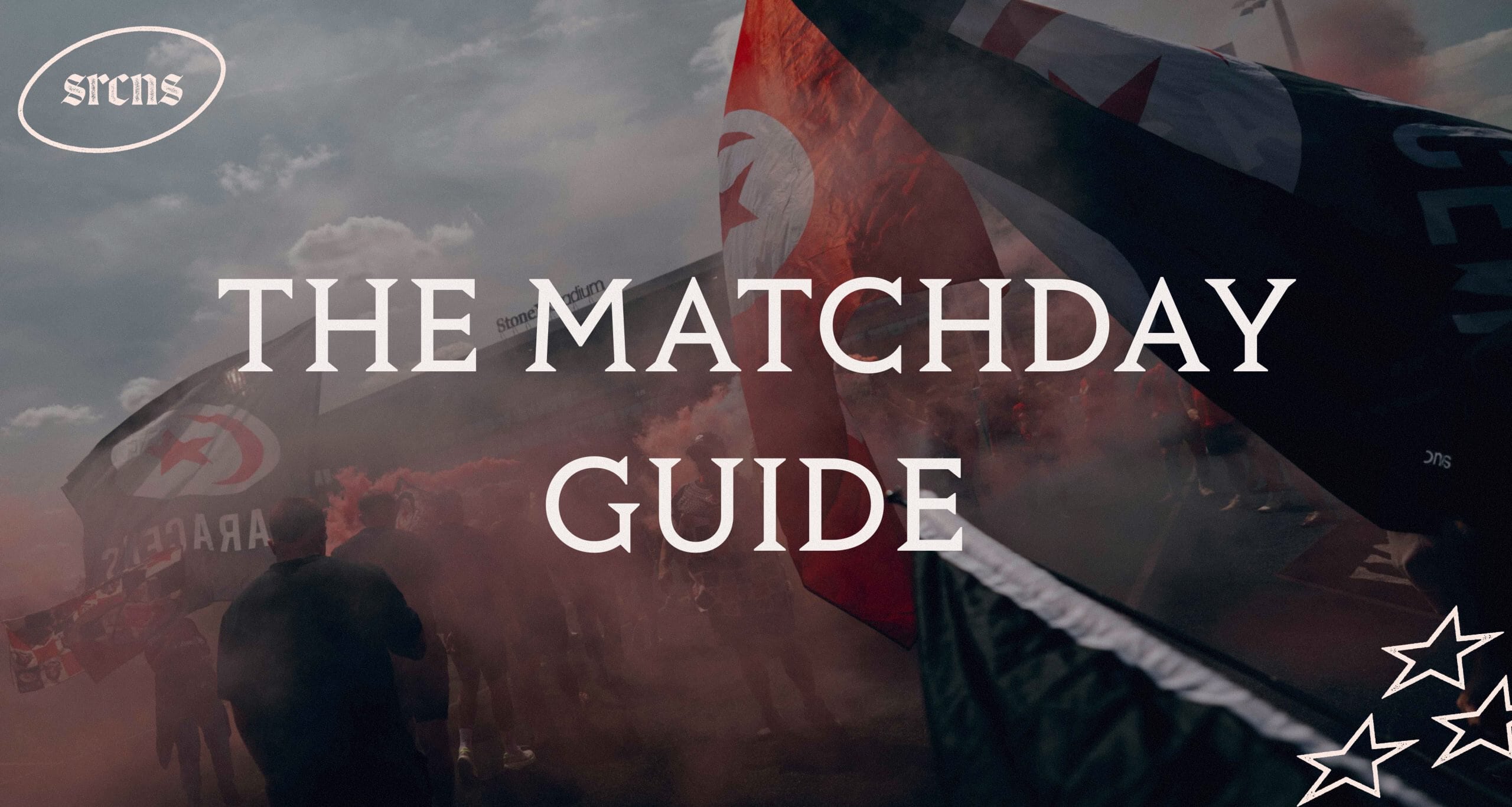 Matchday guide header