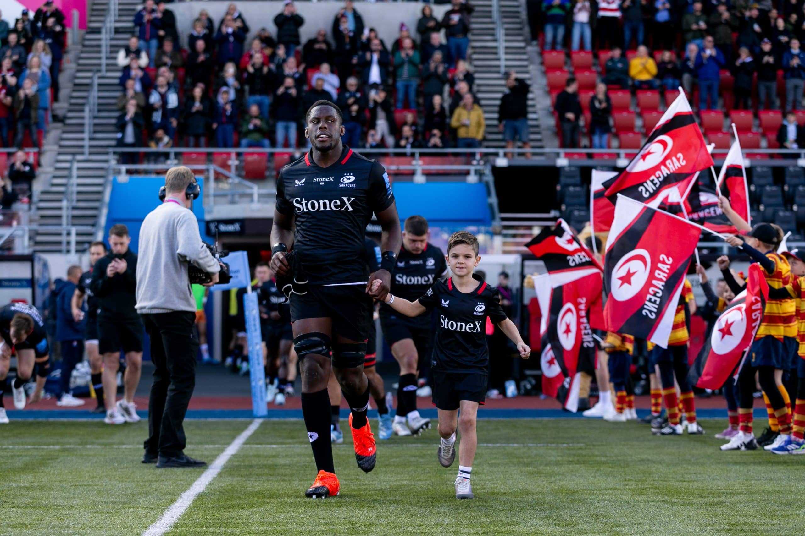 Saracens v sale sharks gallagher premiership rugby