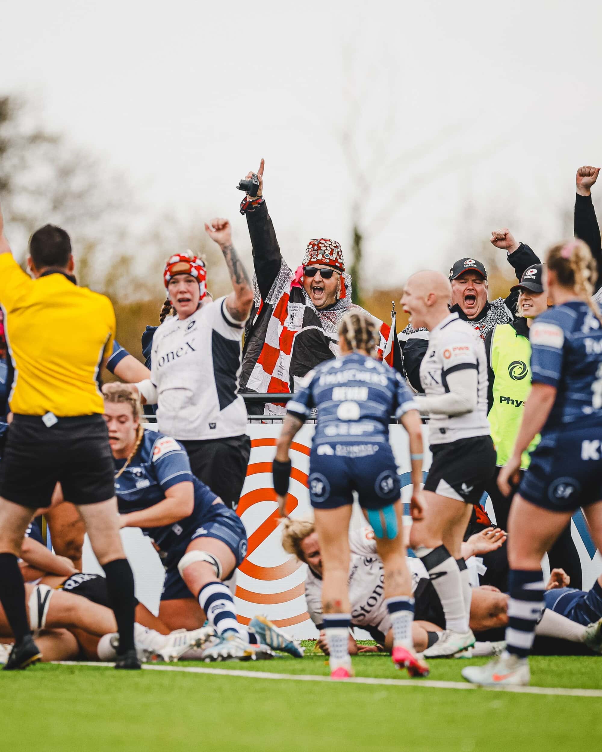 Bristol bears women v saracens women