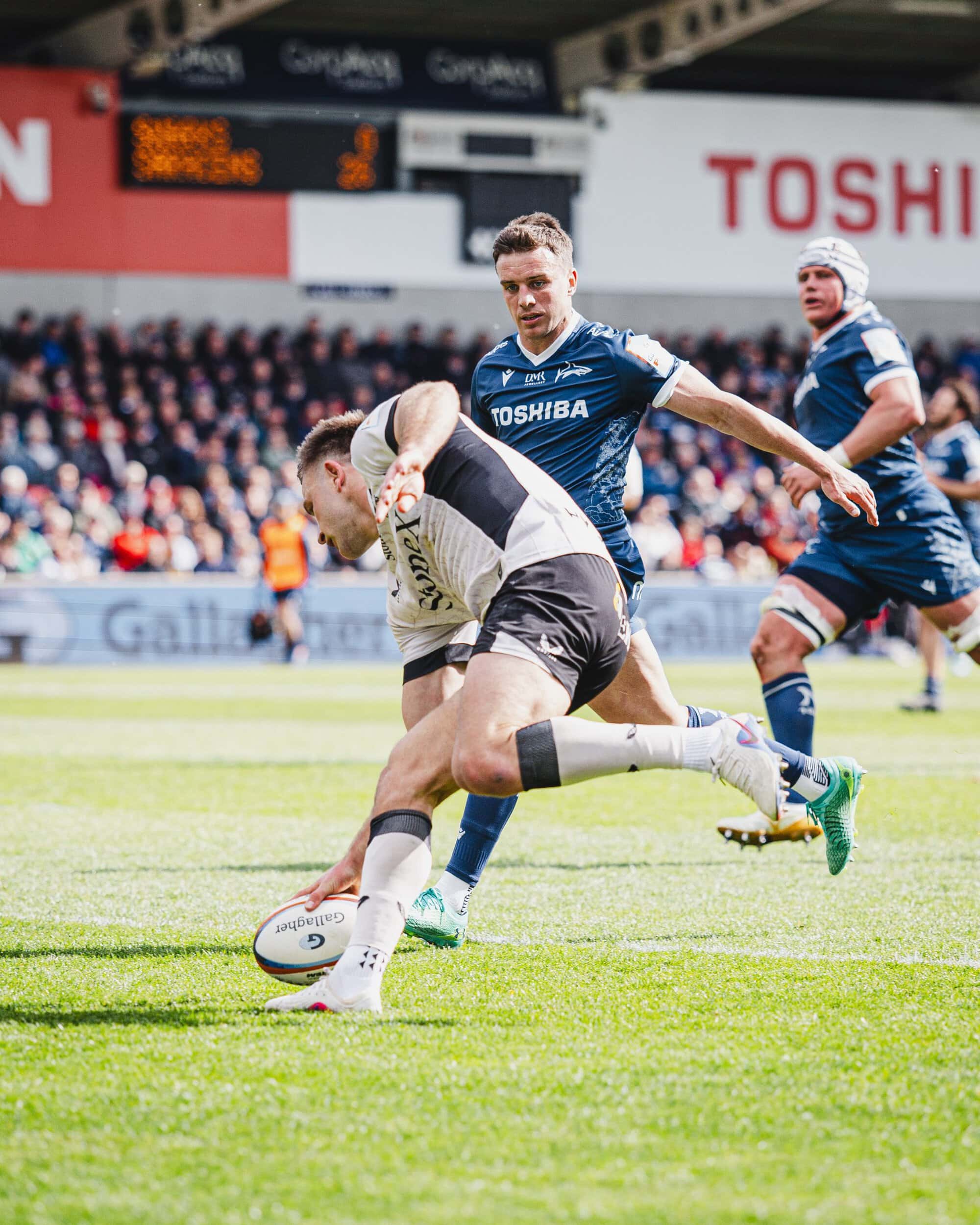 Sale Sharks v Saracens Premiership Rugby 2026 Photo: Juan Gasparini