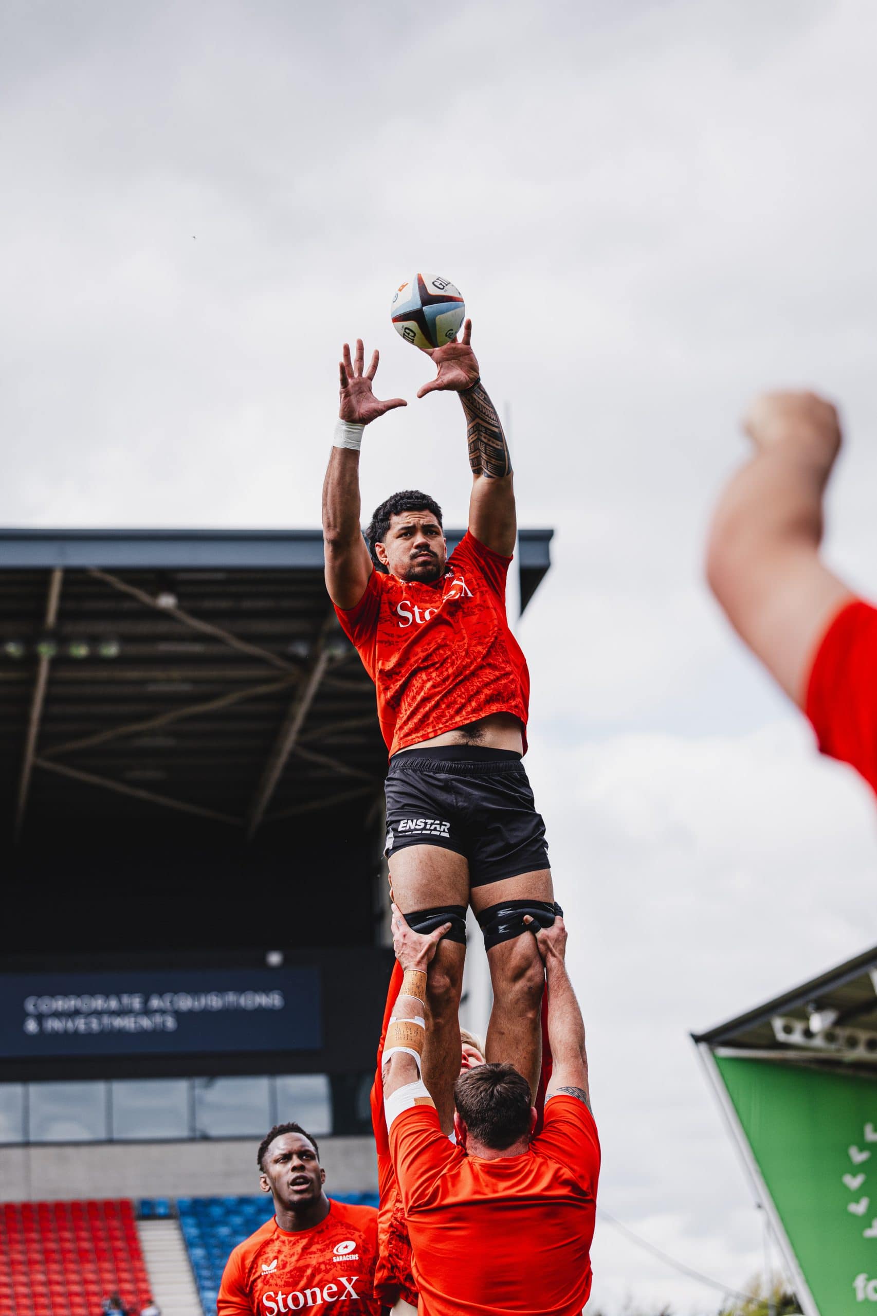Sale Sharks v Saracens Premiership Rugby 2026 Photo: Juan Gasparini