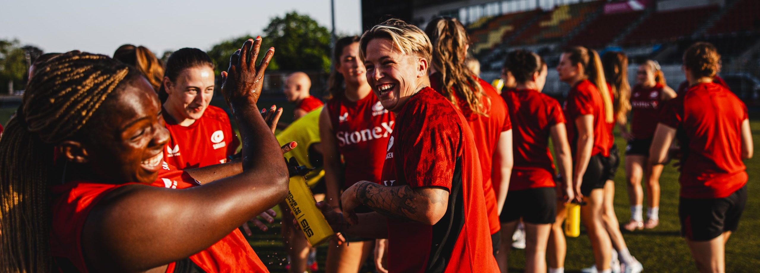 33a31ba9 7ca8 49d2 b2d7 59d42a8cc18bSaracens Women Training Session