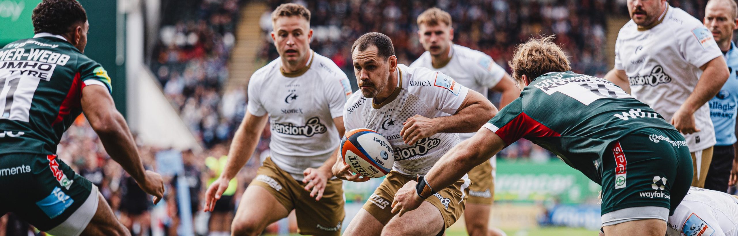 Leicester tigers v saracens