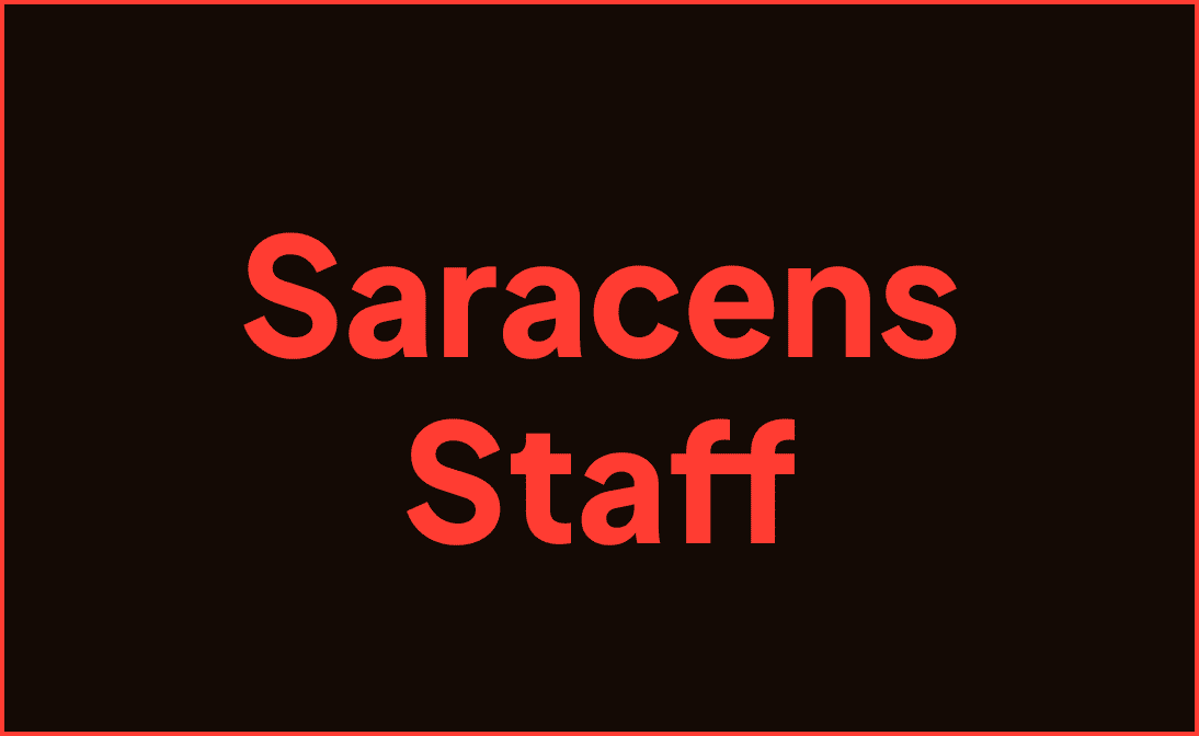 Saracens Staff website